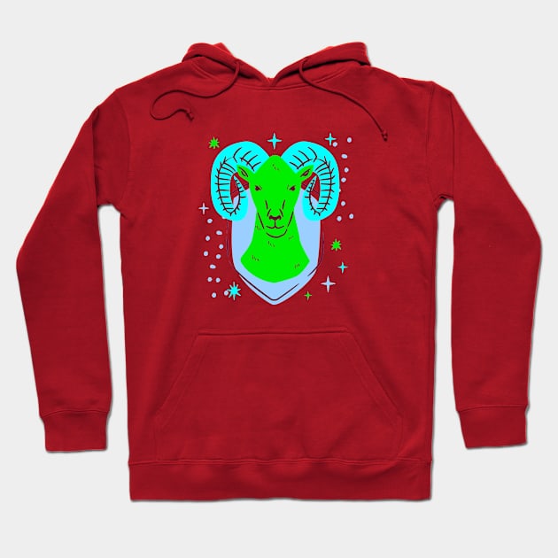 Zodiac Animal: Aries Hoodie by You-Are-Great